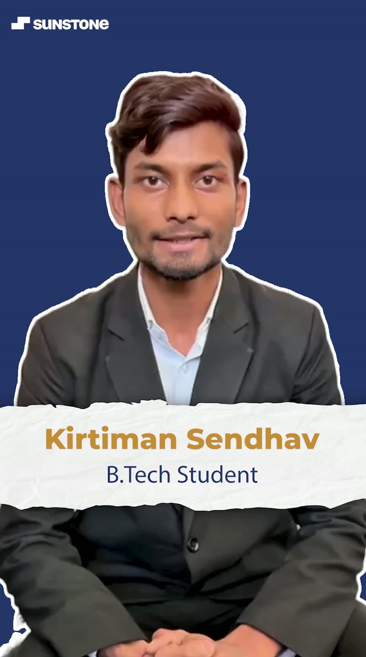 Kirtiman on life at college