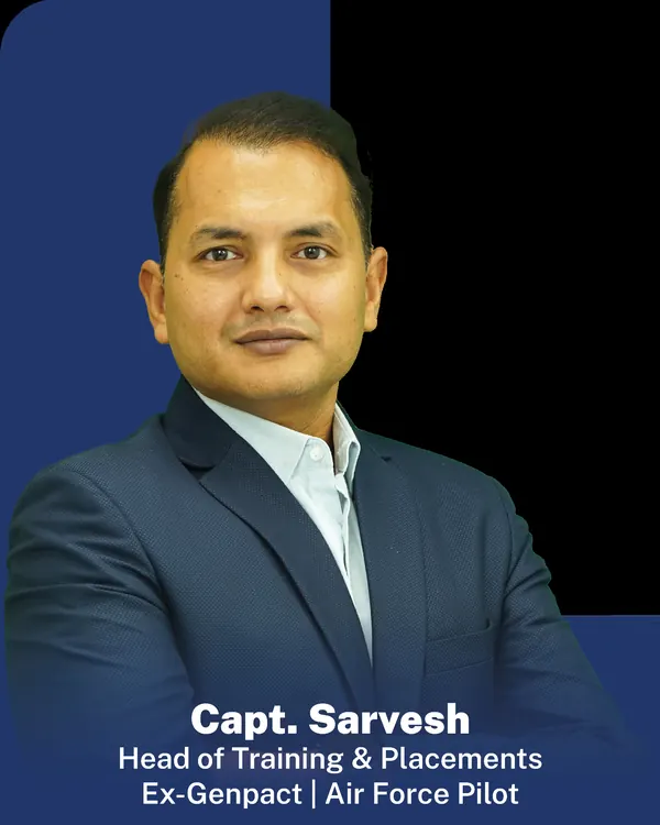 Capt. Sarvesh, Head of Training & Placements
